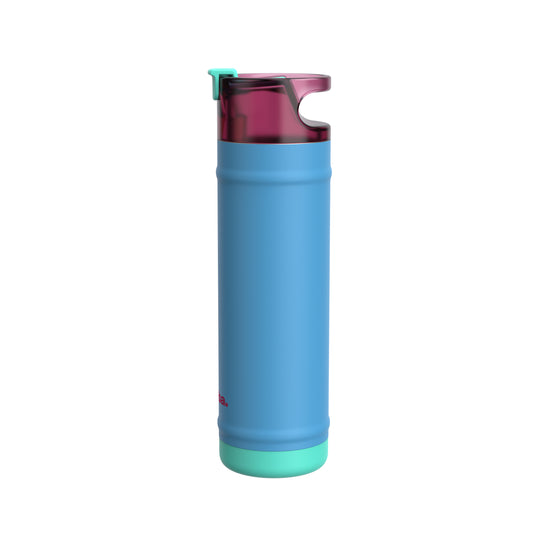 bubba 24 oz DualSip Insulated Stainless Steel Water Bottle - Blue Ribbon - US 5296