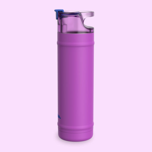 bubba 24 oz DualSip Insulated Stainless Steel Water Bottle - Mood Booster - US 8011