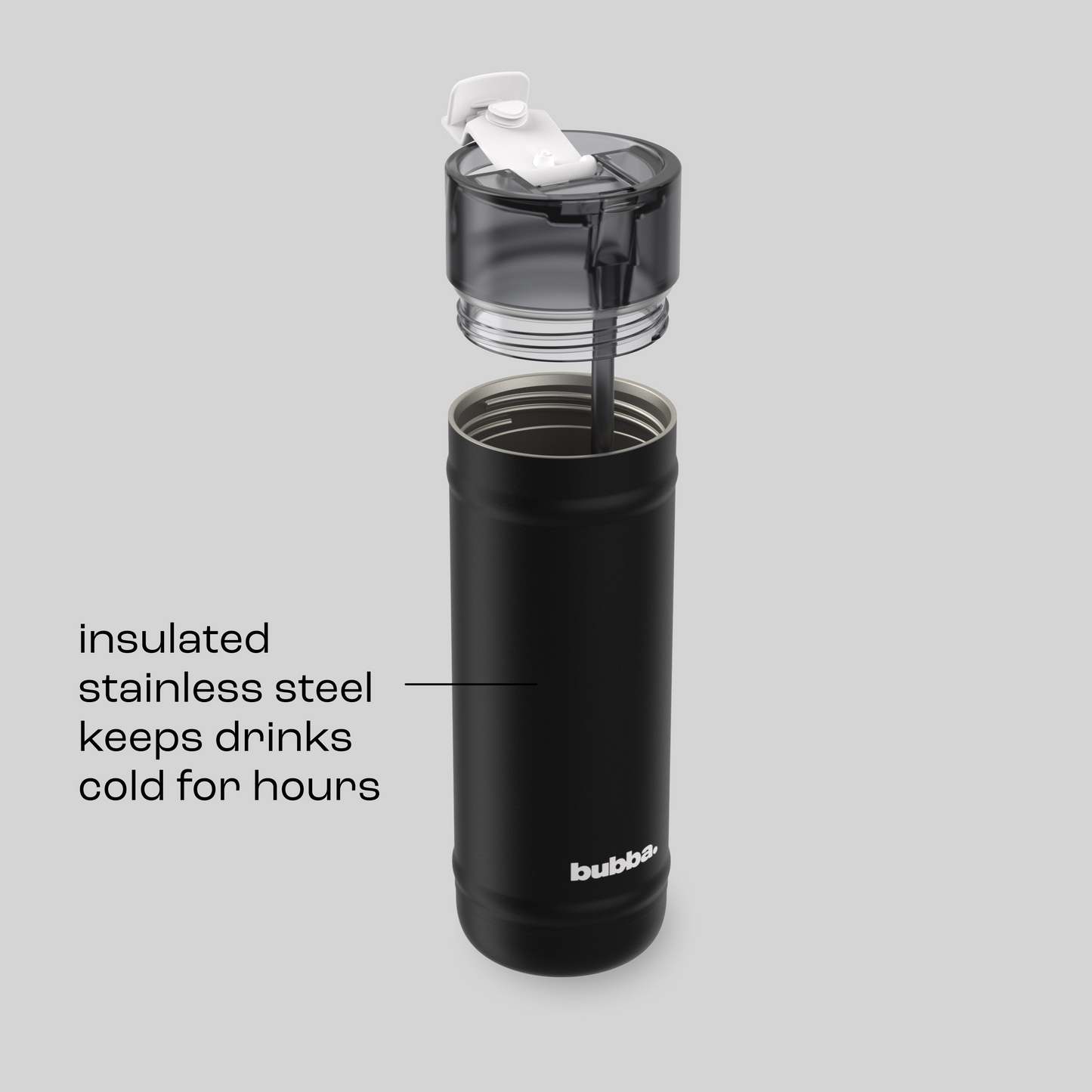 bubba 32 oz DualSip Insulated Stainless Steel Water Bottle - Office Siren - US 1695