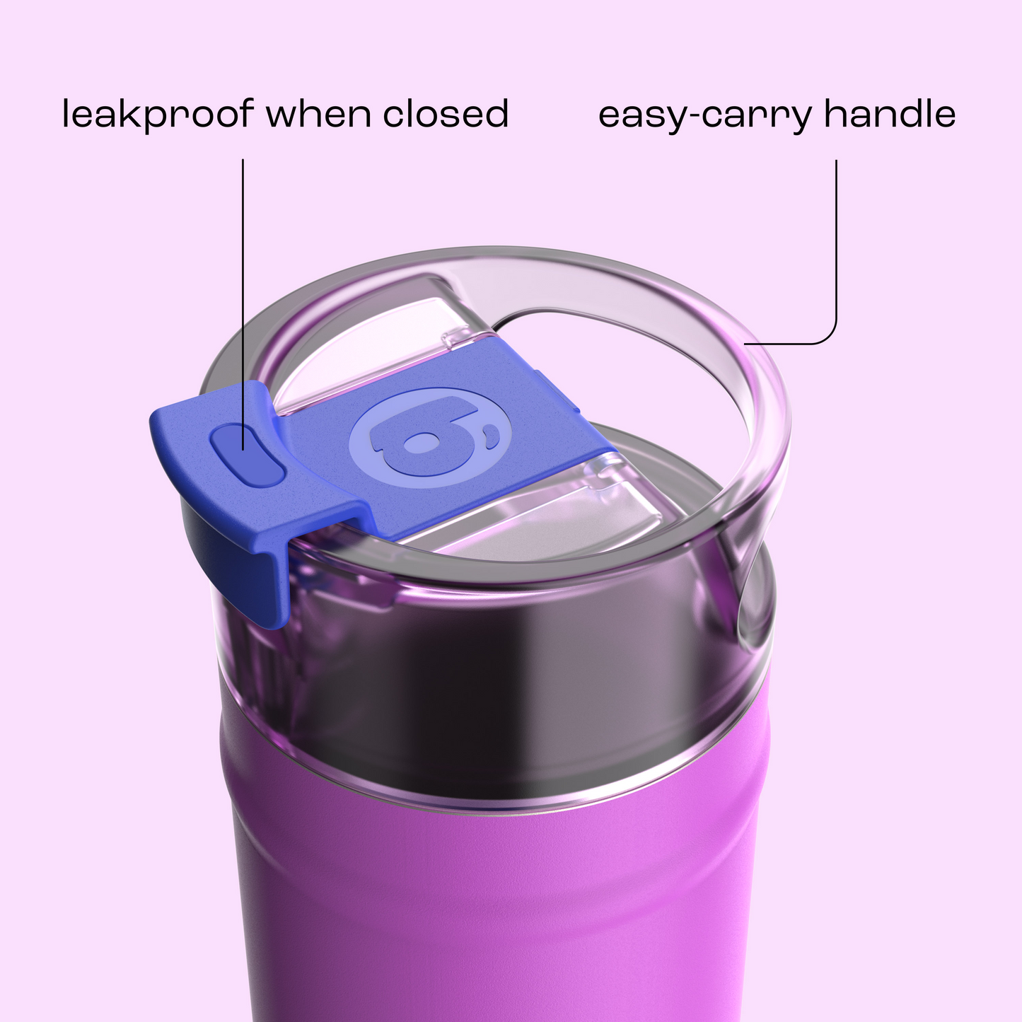 bubba 32 oz DualSip Insulated Stainless Steel Water Bottle - Mood Booster - US 8970
