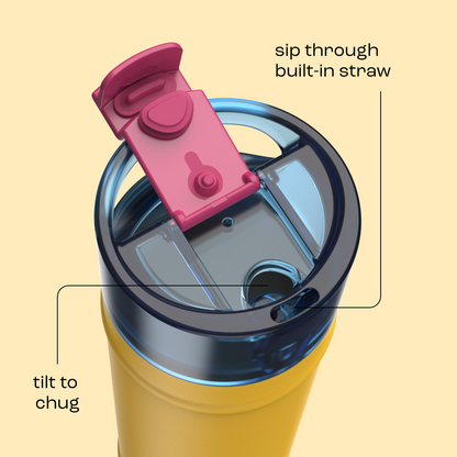 bubba 24 oz DualSip Insulated Stainless Steel Water Bottle - Spirit Week - US 2747