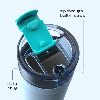 bubba 32 oz DualSip Insulated Stainless Steel Water Bottle - Daydreamin - US 7882