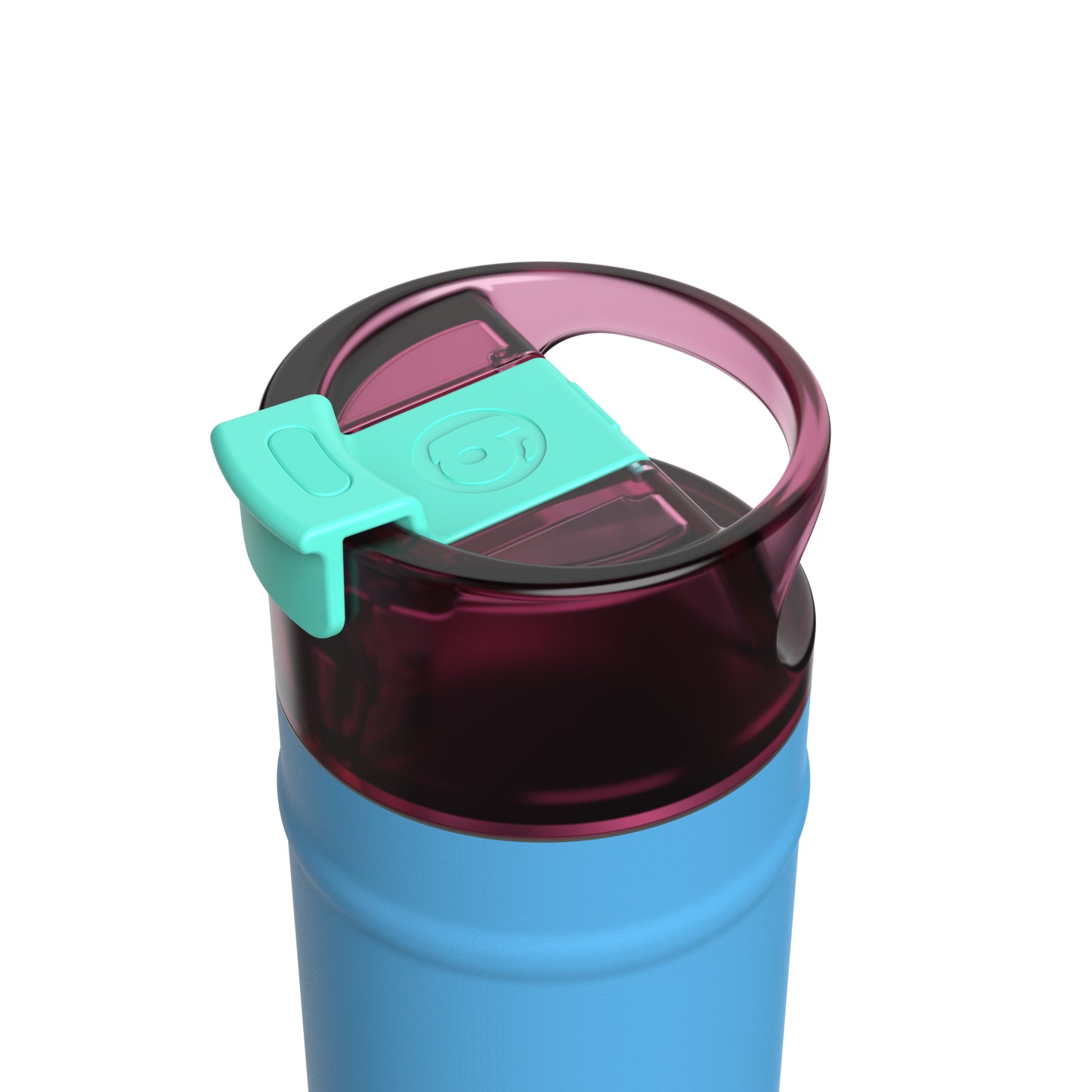 bubba 24 oz DualSip Insulated Stainless Steel Water Bottle - Blue Ribbon - US 5296