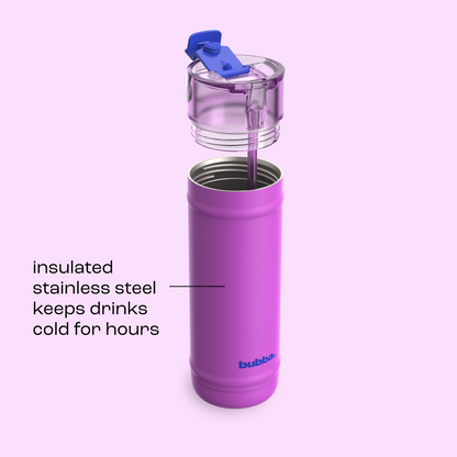 bubba 32 oz DualSip Insulated Stainless Steel Water Bottle - Mood Booster - US 8970