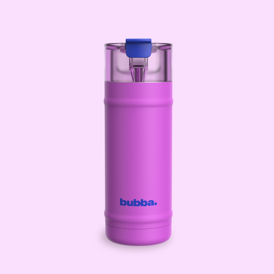 bubba 18 oz DualSip Insulated Stainless Steel Water Bottle - Mood Booster - US 9461