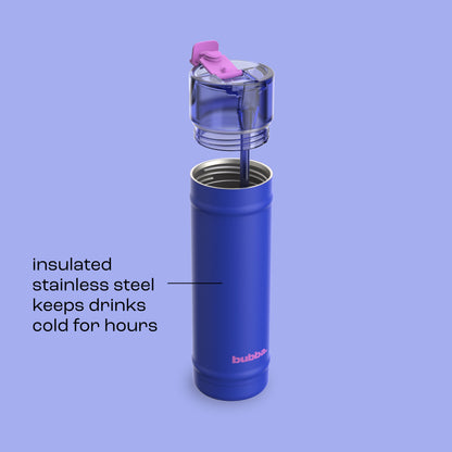 bubba 24 oz DualSip Insulated Stainless Steel Water Bottle - Ocean Energy - US 4281