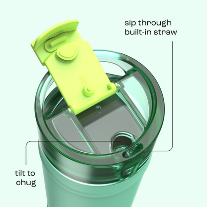 bubba 32 oz DualSip Insulated Stainless Steel Water Bottle - Tropical Eclipse - US 5356