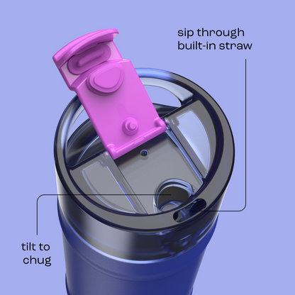 bubba 18 oz DualSip Insulated Stainless Steel Water Bottle - Ocean Energy - US 2026