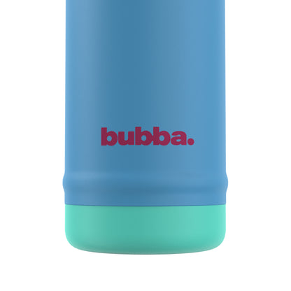 bubba 24 oz DualSip Insulated Stainless Steel Water Bottle - Blue Ribbon - US 5296
