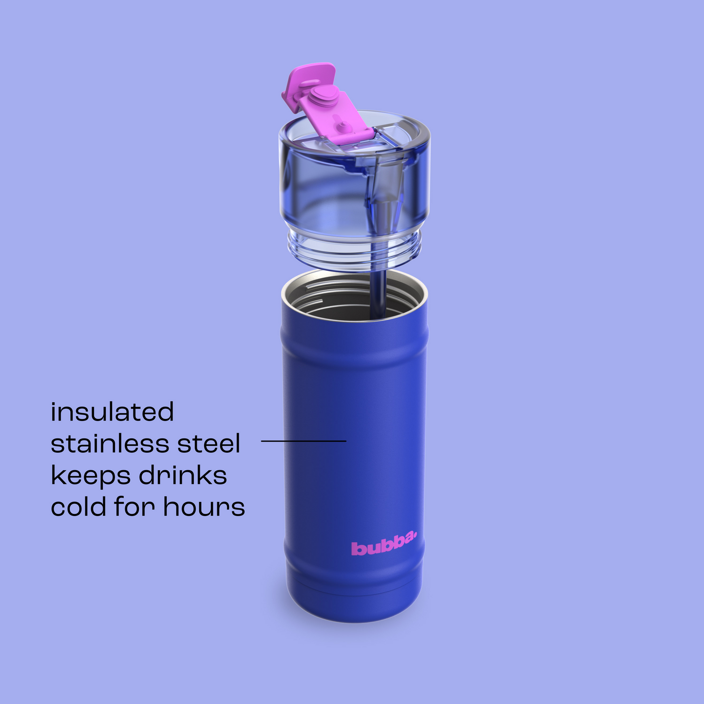 bubba 18 oz DualSip Insulated Stainless Steel Water Bottle - Ocean Energy - US 2026