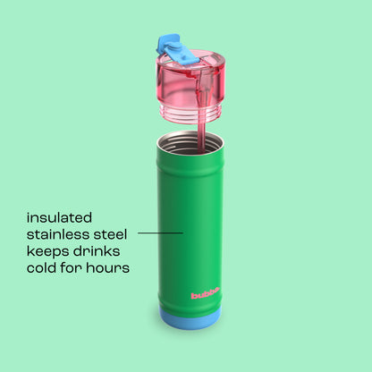 bubba 24 oz DualSip Insulated Stainless Steel Water Bottle - Fresh Serve - US 9572