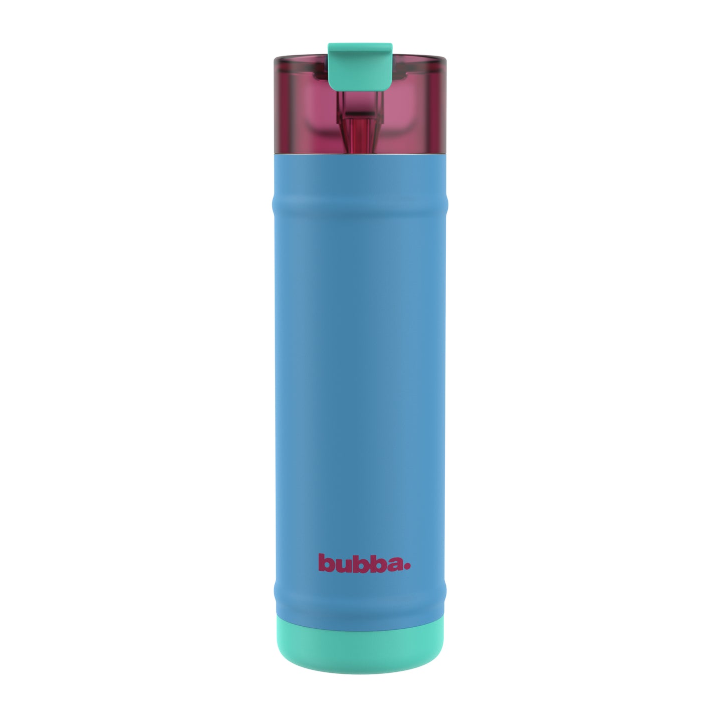 bubba 24 oz DualSip Insulated Stainless Steel Water Bottle - Blue Ribbon - US 5296