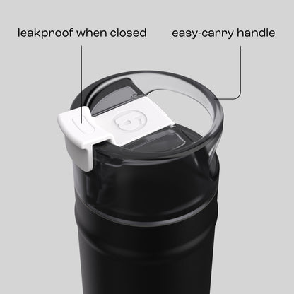 bubba 24 oz DualSip Insulated Stainless Steel Water Bottle - Office Siren - US 7506